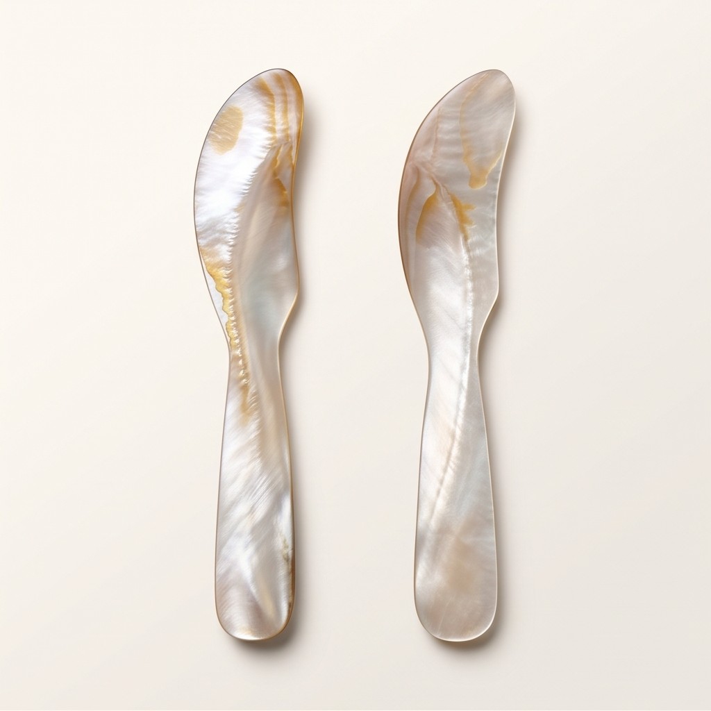Mother-of-Pearl Butter Knife Set (Set of 2)